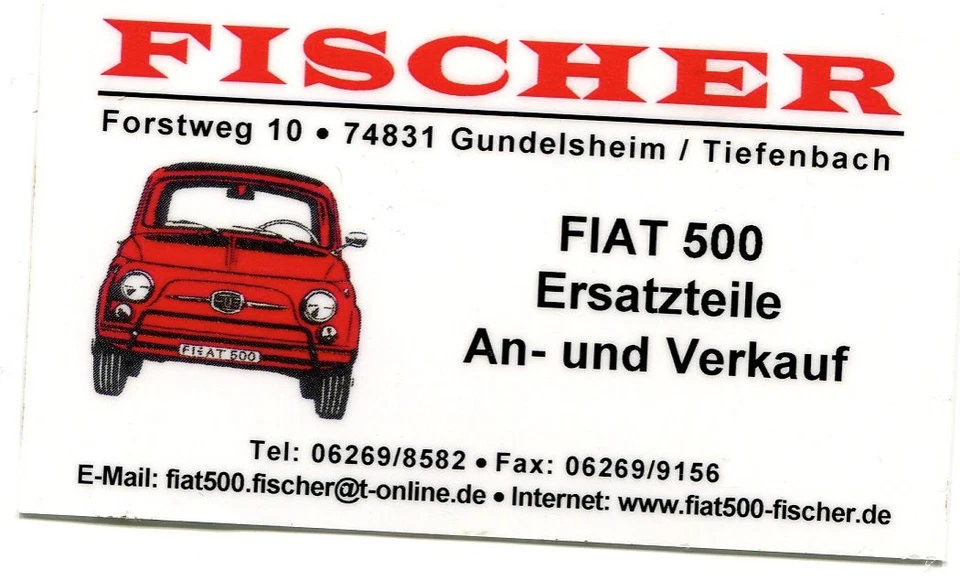 Fiat 500 OLTIMER Reifen Neu mit Felge gebr. - Bild 3 von 3