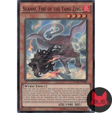 Yugioh Suanni, Fire of the Yang Zing DUEA-EN028 Super Rare NM