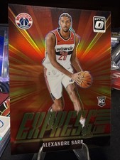 2024-25 Panini Donruss Optic - Express Lane Alexandre Sarr #11 Lime Green Prizm