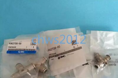 1 PCS NEW SMC three-way KQG2T08-00T gas connector