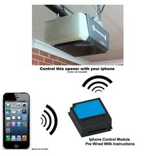 Iphone Remote Control YOUR B&D Controll-A-Door 4 CAD4 Garage Door Opener