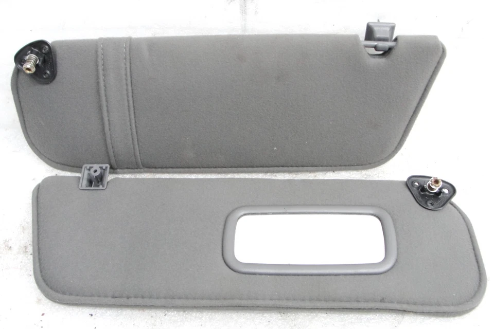 PAR de parasoles diestro derecho izquierdo camioneta Ford Ranger Explorer Mazda 89-11 gris oscuro Foto 3 de 3