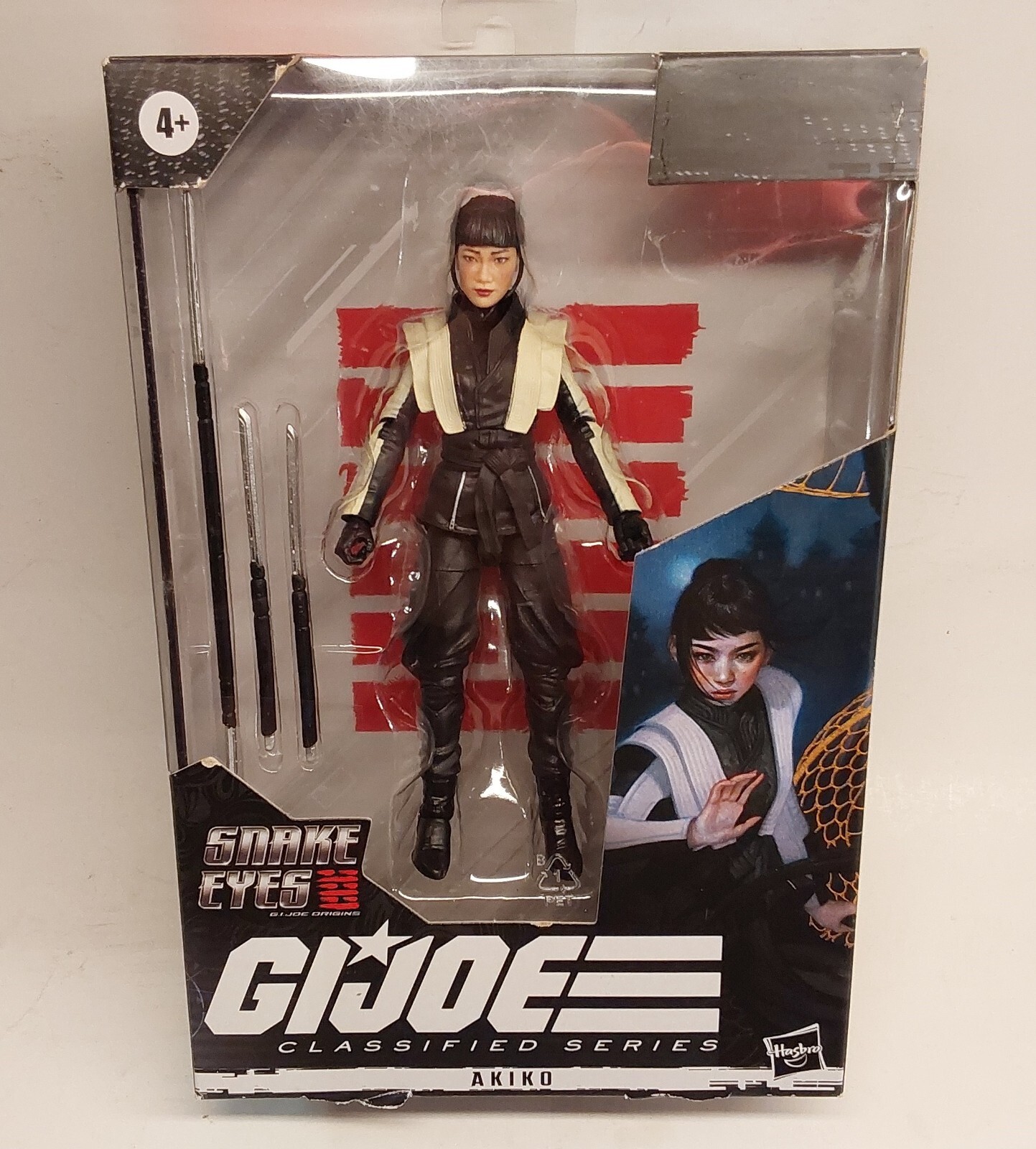 GI Joe Classified Series Akiko Snake-Eyes 6-Inch Movie Action Figure New  