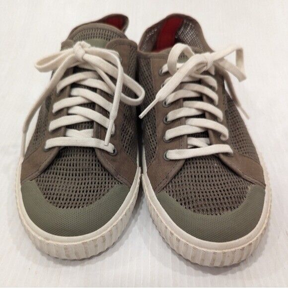 TRETORN women's olive perforated canvas sneakers - image 12