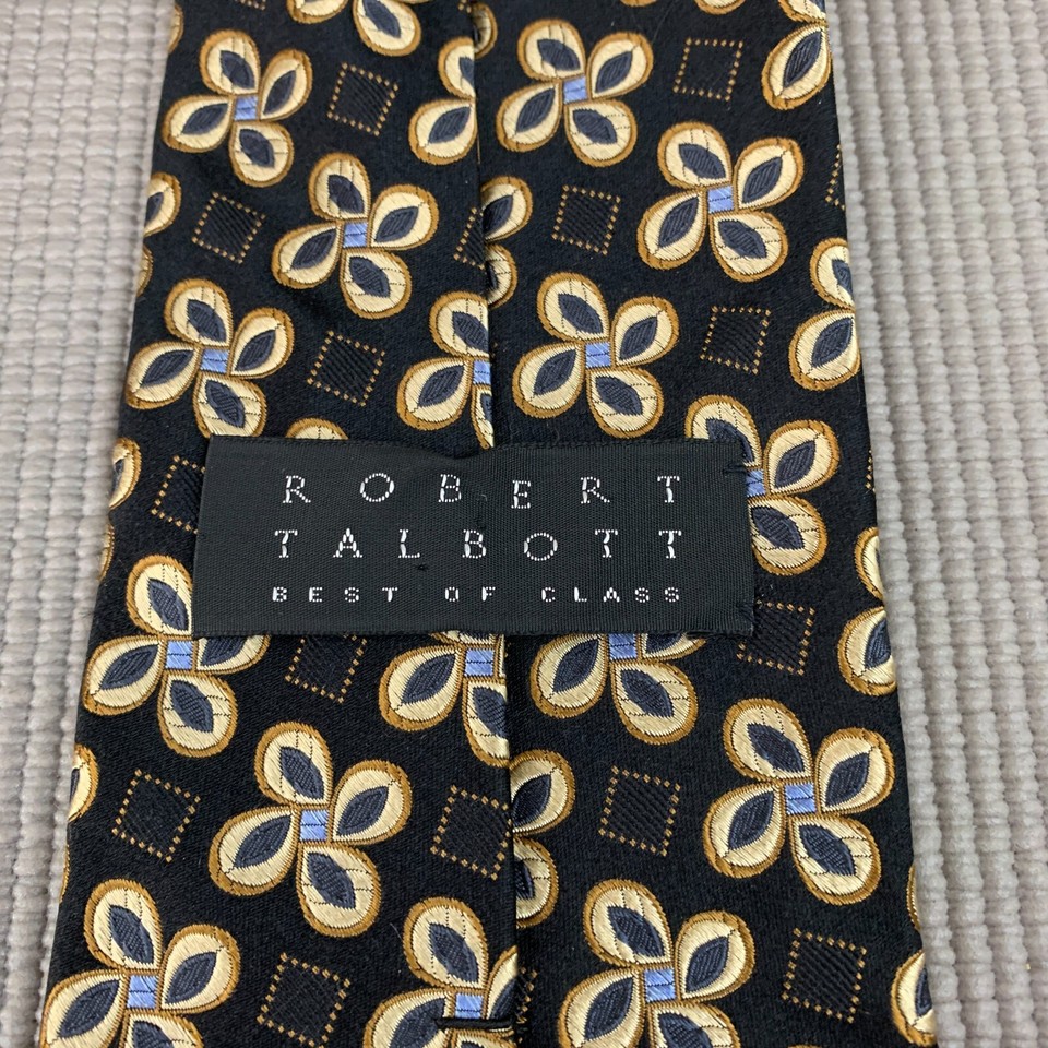 ROBERT TALBOTT Men's Best of Class Flower Handsewn Finest Silk Tie eBay
