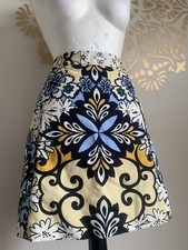 ZARA tribal aztec Mini Skirt 8 10 geo Vintage Boho Pixie Festival Quirky POCKETS