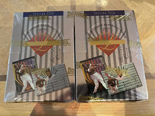 2) 1995 Leaf Limited BASEBALL Premier Edition 20 Pack HOBBY Factory SEALED BOX