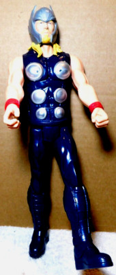 Hasbro~Marvel Avengers Thor Action Figure Titan Hero Series 12'' 2015 Damage