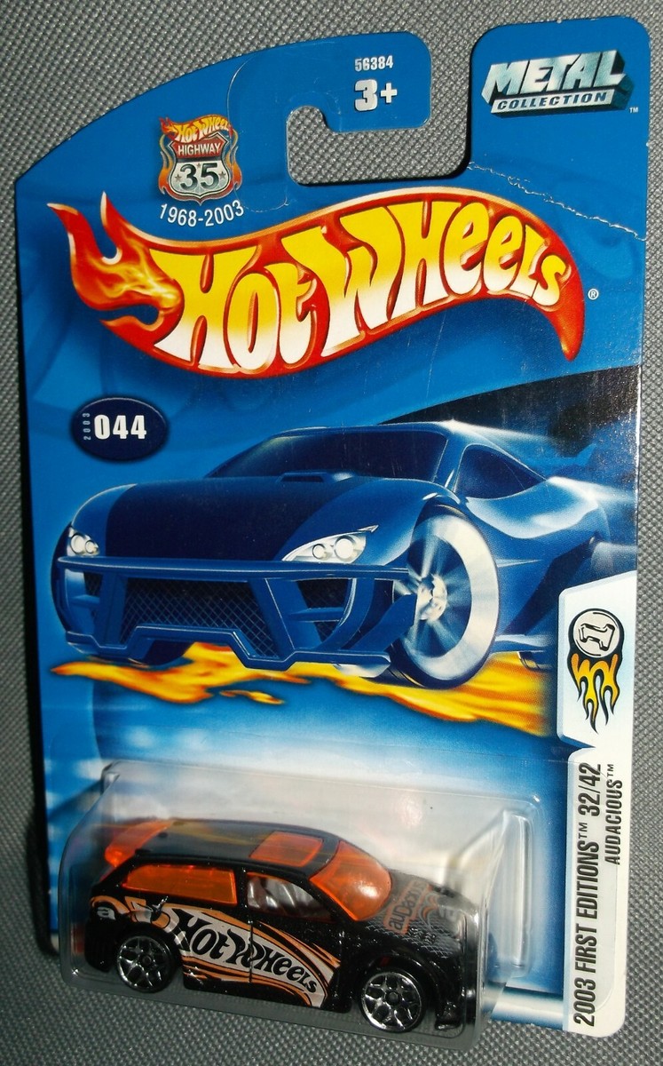 Hot Wheels 2003 #044 First Editions #32 of 42 Audacious Black
