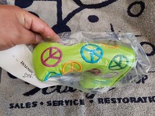 Rare Scotty Cameron 2003 Lime Peace Sign Putter head cover Headcover NIB??