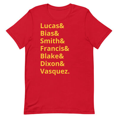 Maryland Terrapins Shirt Basketball Legends (Francis, Blake, Dixon, Lucas, etc.)