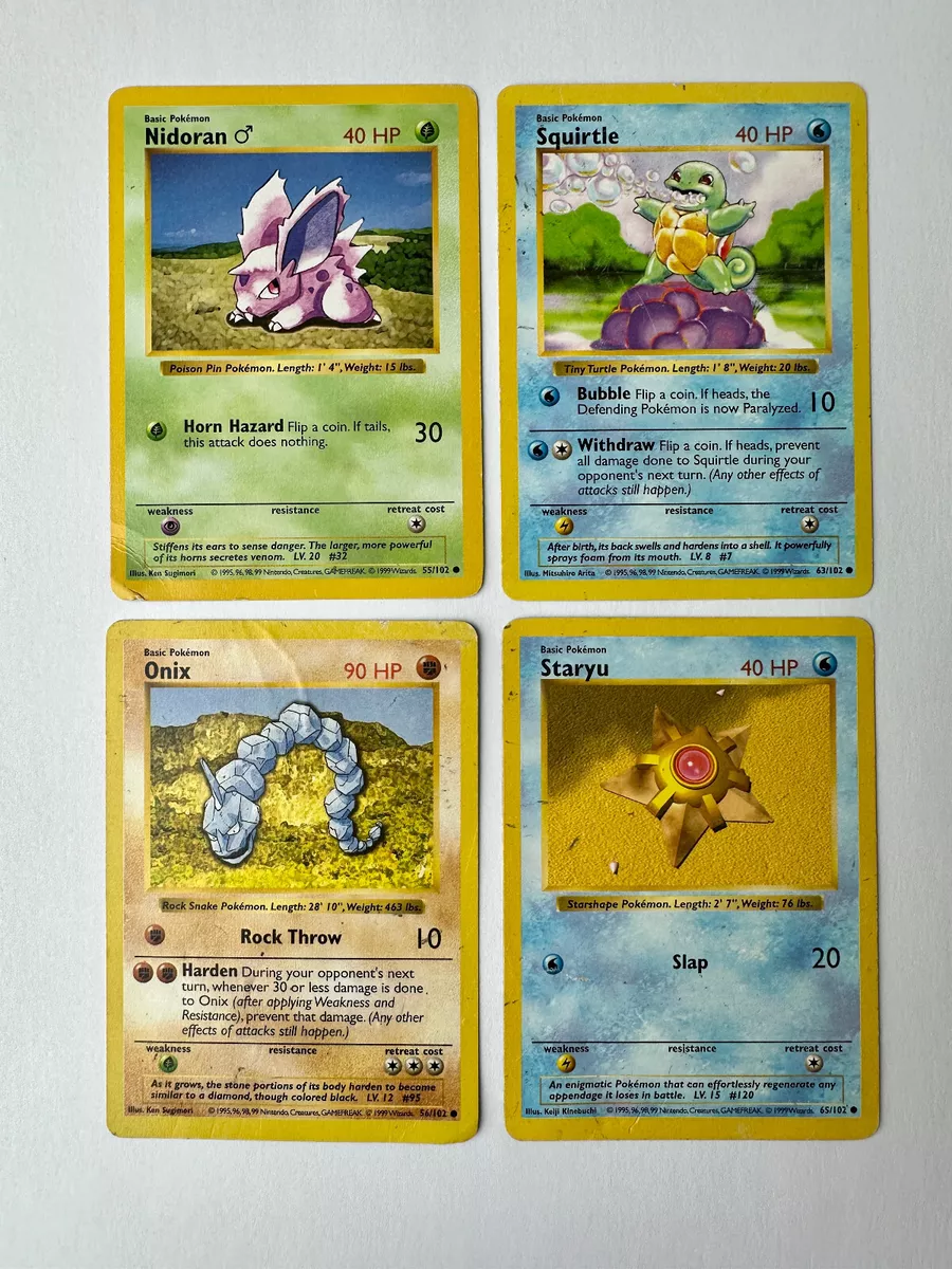 Onix - Base Set (Shadowless) - Pokemon