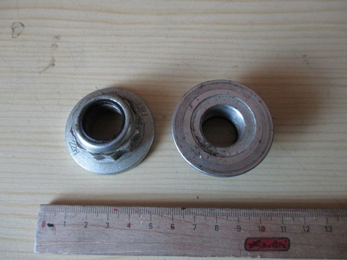 2x Muttern Si M 20x1,5 VW Audi Seat Skoda  Radlager hinten Golf 4 Audi A3