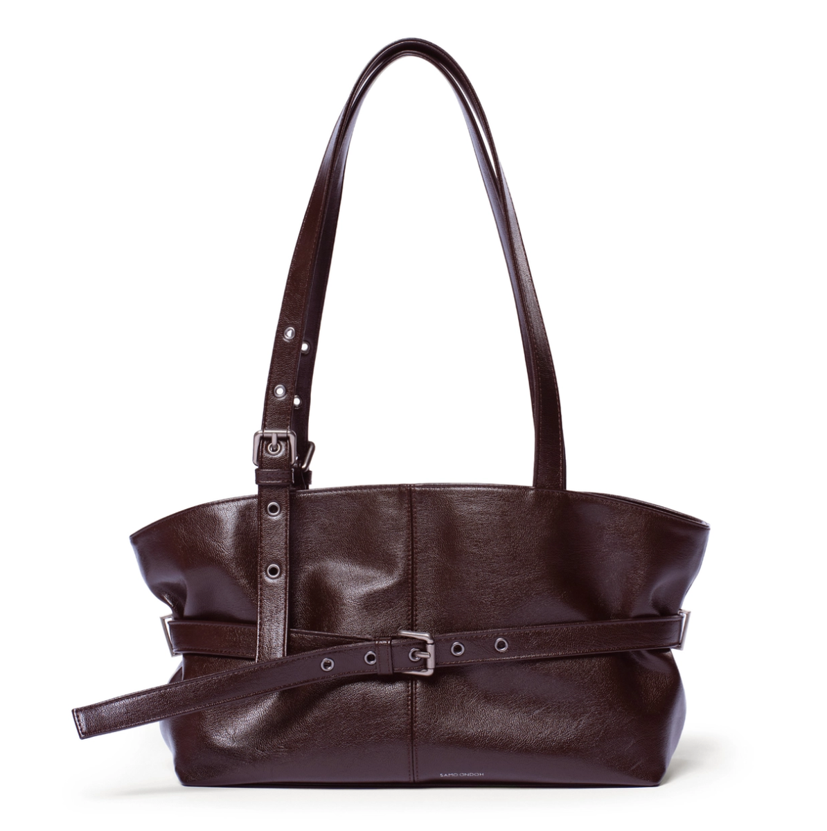 SAMO ONDOH ボディバッグ ブラウン　M SAMO ONDOH le belt bag M goat chocolate / Shoulder Bag | eBay