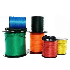 West Coast Paracord Solid Braid Nylon Rope 10 & 25 Feet - Variety of Colors