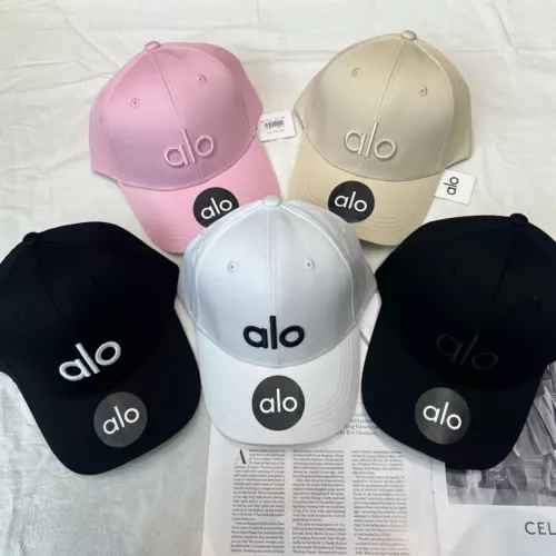ALO Yoga District Trucker Hat Cap SnapBack Baseball Cap Mesh Design Unisex - Picture 1 of 18