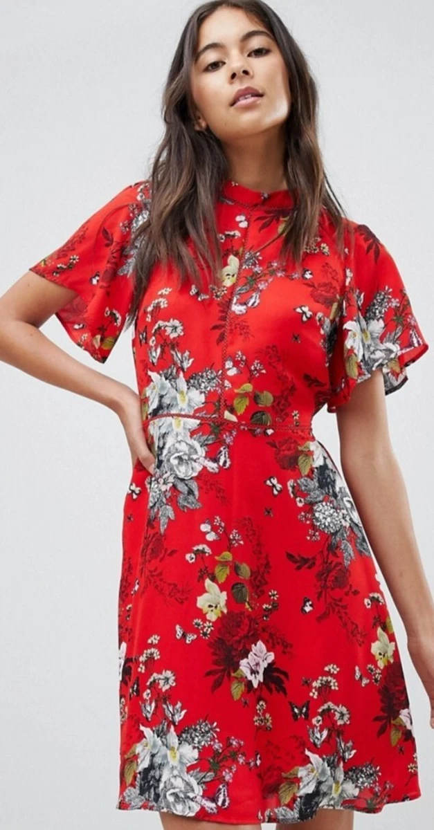 Oasis angel sleeve clearance dress
