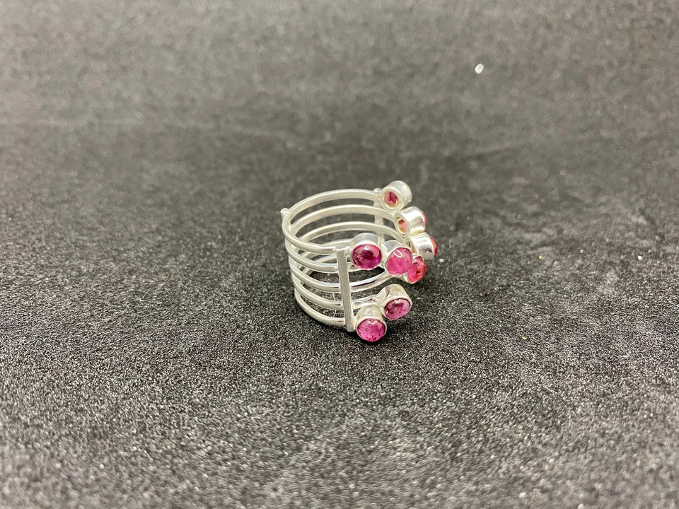 Moda Positano Gioielli - Collezione Zaffiro - Anello Ag925 con Rubino - Immagine 4 di 4