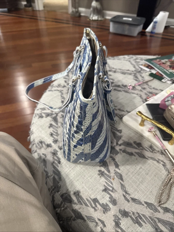 Brahmin Medium Asher Dazzle azul y plata Foto 4 de 4