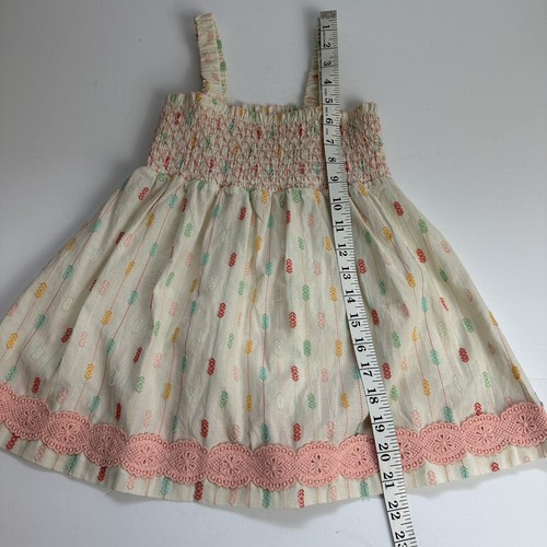 Matilda Jane Dress Girl's Size 8 Dream Chasers Cream Pink summer Sun Dress - Picture 5 of 9