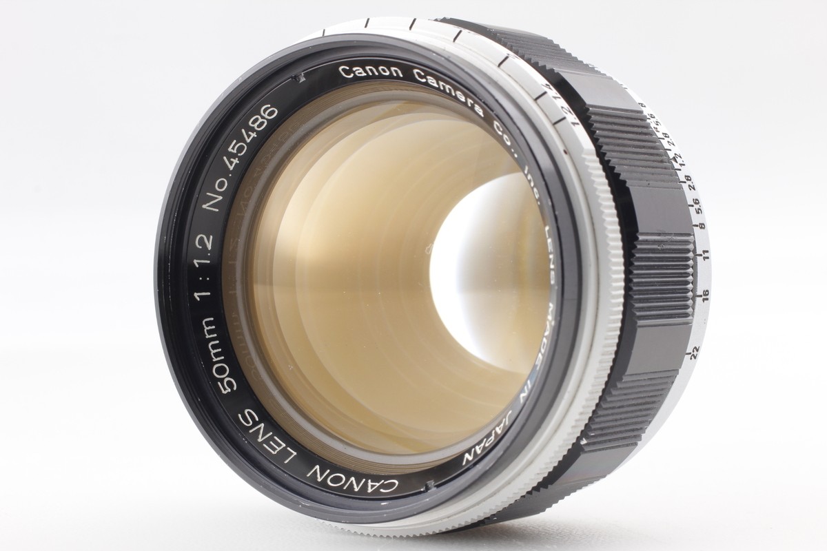 Read! Canon Model 7 Rangefinder 50mm f1.2 L39 LTM Lens [Exc+ Read! Canon Model 7 Rangefinder 50mm f1.2 L39 LTM Lens [Exc+