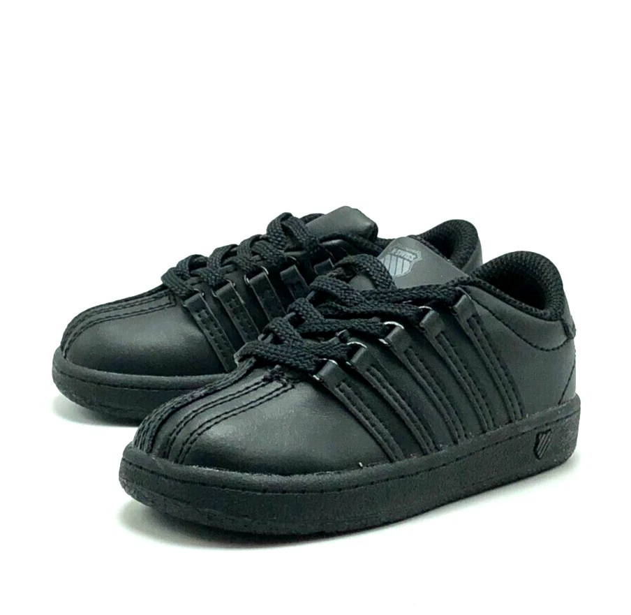 *NUEVO* BEBÉ NIÑO K-SWISS CLASSIC VN LOW (TD) NEGRO/NEGRO (23343 003) 👍 Foto 3 de 4