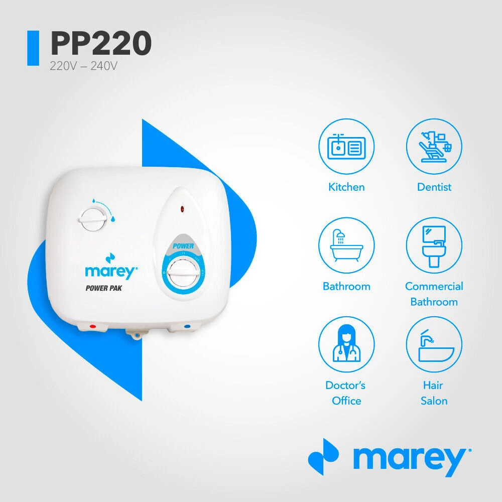 Marey PP220 Best Tankless Water Heater Electric 2.5 GPM 220V | Free  Ship/Return | eBay