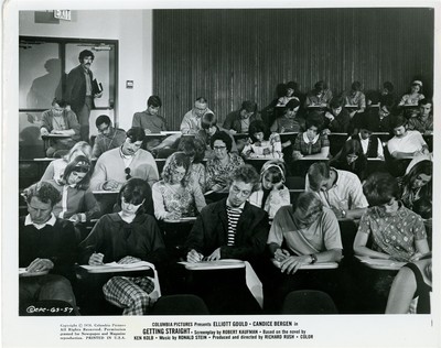 GETTING STRAIGHT Original 1970 Columbia 8 x 10 Film Still ELLIOTT GOULD vv