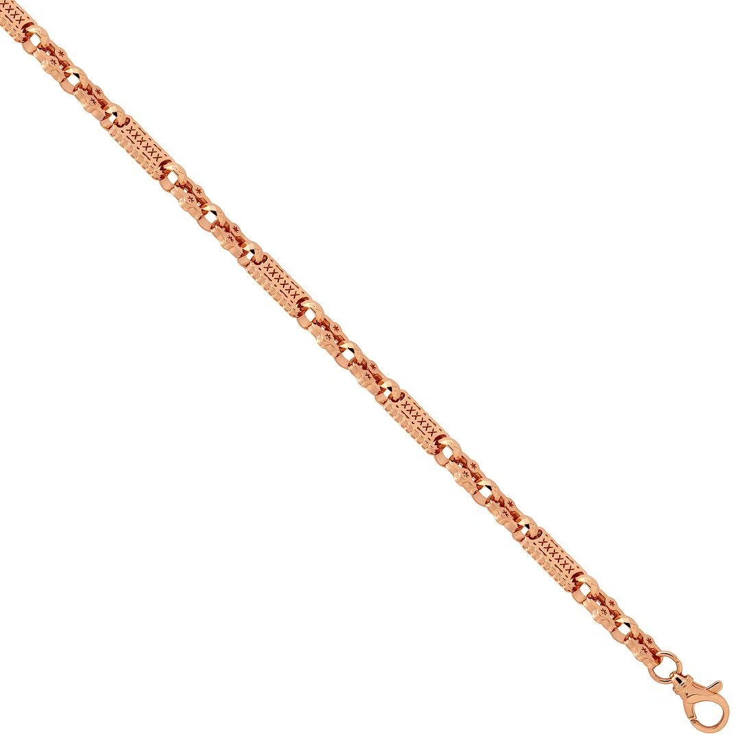Rose gold stars and outlet bars necklace