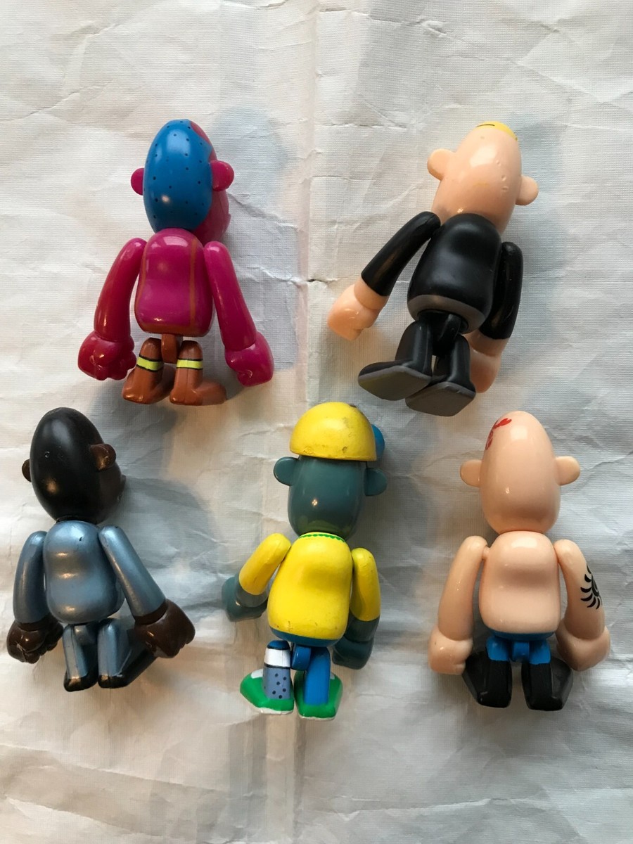 Michael Lau 5 Lot Musickids Figure Music Kids Hong Kong Toys from