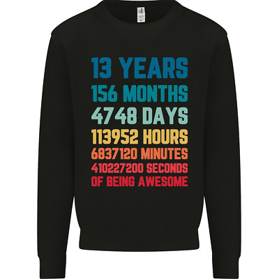 13. Geburtstag 13 Jahre Kinder Sweatshirt Pullover