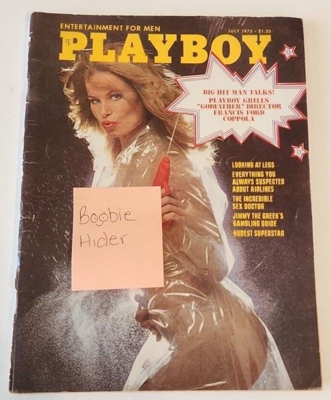 Playboy Magazine July 1975 – Francis Ford Coppola, Lynn Schiller - w/ Centerfold