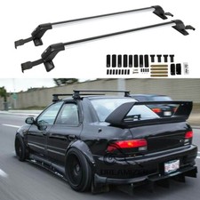 For Subaru Wrx Sti 43 Top Roof Rack Cross Bar Luggage Bicycle Carrier W Lock