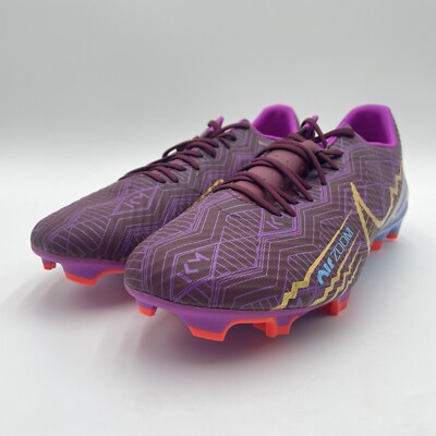 Nike Zoom Vapor 15 Academy KM Dark Beetroot Size 8 Men DV0707-694 Mbappe Kylian Mbappé X Zoom Mercurial Vapor 15 Academy MG  main image 3