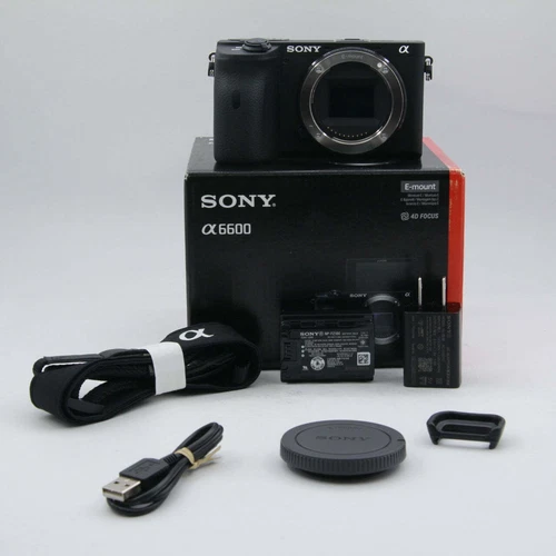 * OPEN BOX EXCELLENT * Sony Alpha a6600 Mirrorless Digital Camera (Body Only)