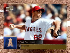 2009 Upper Deck Scot Shields #698 Los Angeles Angels