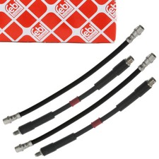 4x febi Bremsschlauch für MERCEDES A-KLASSE W168 VANEO 414 vorne + hinten innen