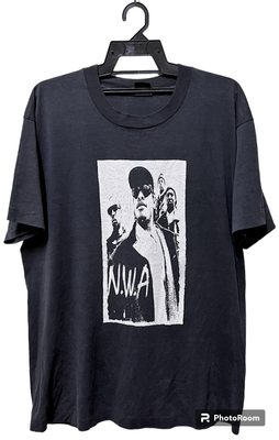 VINTAGE 90s N.W.A NWA RAP HIP HOP DR DRE EASY E ICE CUBE T-SHIRT 