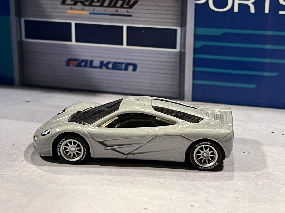 2021 Hot Wheels McLaren F1 Silver #235 Wheel Swapped Real Riders
