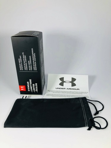 Under Armour UA Sunglasses Conquer 8600132-060161 Satin carbon Blue Mirror NIB - Picture 7 of 7