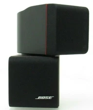 Bose Double Dual Cube Speaker Acoustimass Lifestyle Mountable Surround 1 Speaker