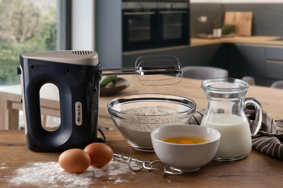 Ariete Sbattitore Breakfast 450W 5 velocità turbo 2 fruste Dark & Sahara - Immagine 3 di 4