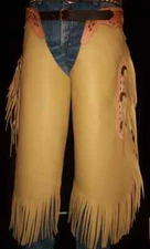 Custom Made Leather Chinks/New Chaps/Made In USA