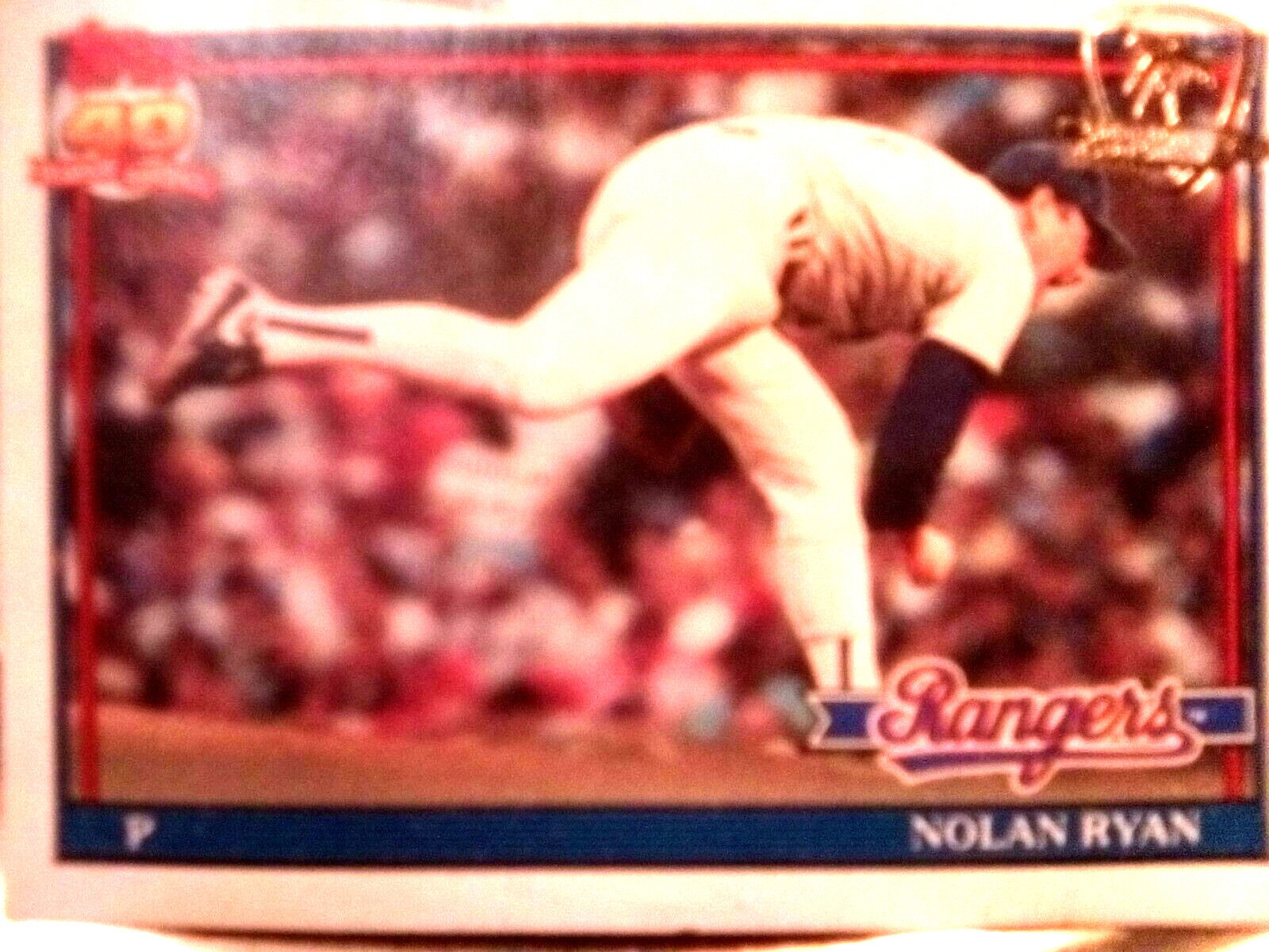 1991 Topps - Operation Desert Shield #1 Nolan Ryan