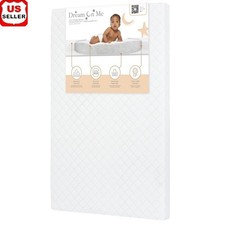 3 Inch Firm Mini Portable Crib Mattress Waterproof Fiber Core Safety Certified