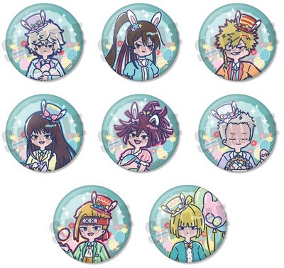 Hell's Paradise TV Anime Badge Set of 8 Matte Japan Used Japan