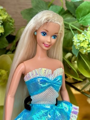 Mattel   Foam 'n Color Barbie blau blond #15099 1995 90er Vintage