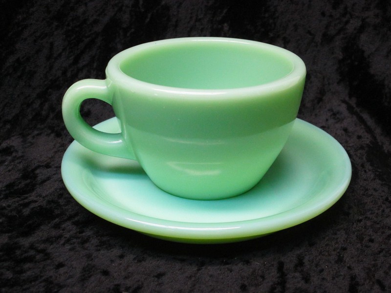 Fire-King Jade Cup