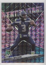 2021 Panini Mosaic Center Stage Purple Prizm 31/49 Russell Wilson #CS8 rf2