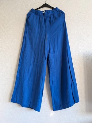 Armedangels Palazzo Hose Royalblau Viskose Gr. S